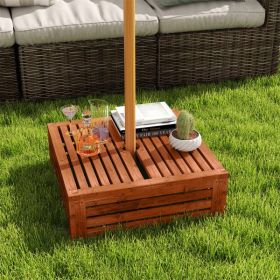 2-in-1 Outdoor Storage Box for Umbrella Base ( Amazon Shipping)(Prohibited by WalMart)