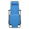 [Same Model Code: 75407956]Folding Chaise Lounge Chair for Outdoor, 2-in-1 Portable Tanning Chair with Pillow