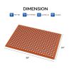 Red Rubber Floor Mat, 60*90*1cm, Anti-Fatigue & Durable