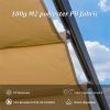 Outdoor Retractable Pergola with Weather-Resistant Sun Shade Canopy, Aluminum Pergola Gazebo for BBQ, Party, Wedding, Patio, Backyard, Deck, Garden