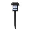 8pcs White LED Solar Lantern Torch Light Garden Landscape Lighting