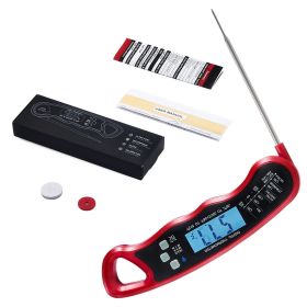 Digital Grill Thermometer, 1 F High-precision thermometer for Grill and Cooking, -58-572 F Measuring Range, IP65 Waterproof 3s measure