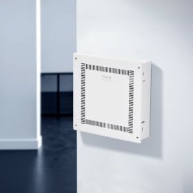 Structured Media Enclosure 14 In Recessed In-Wall TV Media Box With Cover (Option: White)