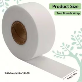 Tree Protector Wraps White (Option: 0.08x35m)