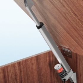 Linear Actuator 12V, 12 Inch High Load 330lbs/1500N Linear Actuator, 0.19'/s Linear Motion Actuator With Mounting Bracket And IP54 Protection (Option: Natural)